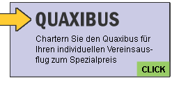 Der Quaxibus f&uuml;r Ausfl&uuml;ge, Transfers und vieles mehr...
